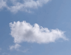 Photo von einer Wolke - picture of a cloud